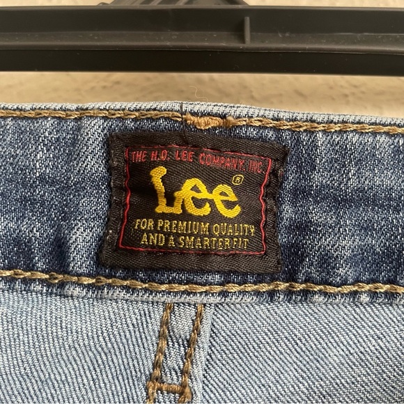 Lee Denim Jean shorts casual woman everyday summer size 20M longer length - Picture 3 of 8